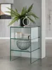Ablageregal >7214< in Klarglas, Glas - 40x60x40cm Produktbild-Vorschau 2