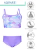 Aquarti Mädchen Bikini Set Bustier Bikinislip Zweiteiliger Produktbild-Vorschau 3