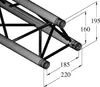 ALUTRUSS DECOLOCK DQ3-500 3-Punkt-Traverse Produktbild-Vorschau 2