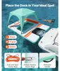 SucceBuy Pontile galleggiante gonfiabile 3,05 x 1,83 m, Anteprima dell’immagine prodotto 5
