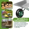 KRUMAD Schubkarrenrad mit Achse 200 kg 4.80/4.00-8 39 cm Produktbild-Vorschau 5