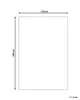 BELIANI Outdoor u. Indoor Teppich Rosa u. Weiß 120 x 180 cm Produktbild-Vorschau 6