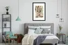 MuchoWow® Gerahmtes Poster Federn - Vogel - Tiere 60x90 cm Produktbild-Vorschau 7