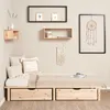 Homestyle4u drevená posteľ z paliet 90x200 s lamelovým Náhľad obrázku produktu 13