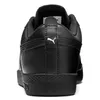 The back view of a black Puma sneaker. Produktbild-Vorschau