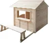 HOME DELUXE -Spielhaus DER GROßE PALAST - Natur mit Bank  - Produktbild-Vorschau 5