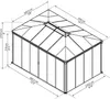 Pawilon Palram - Canopia Ledro 4300 zamknięty 295 x 430 cm Podgląd zdjęcia produktu 13