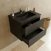 LOMAZOO Badezimmermöbel Mattschwarz 60 cm [MARENZA] - Produktbild-Vorschau 9