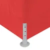 vidaXL Párty stan 300 x 300 x 255 cm Červený PE a oceľ Náhľad obrázku produktu 6