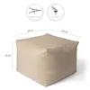 In- & Outdoor Sitzsack Wohnzimmer Sitzkissen Hocker Produktbild-Vorschau 4