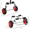 HOMCOM Chariot de transport trolley pour kayak, stand-up Voir les images du produit 5