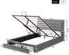 Merax Hydraulisches Boxspringbett 140x200cm mit Bettkasten Produktbild-Vorschau 7