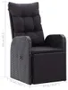 vidaXL 3-dielna súprava Bistro Set s vankúšmi Poly Rattan Náhľad obrázku produktu 7