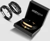 SERASAR | Bracciale in pelle per uomo [Shine] in acciaio Anteprima dell’immagine prodotto 7