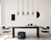 Globo Lighting Hängeleuchte MDF Holzoptik dunkel, Glas Produktbild-Vorschau 7