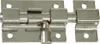Grendelriegel 30mm Türriegel Schubriegel Messing vernickelt Produktbild-Vorschau 2