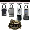MASTER LOCK 5422EURD, Draagbare kluis, Zwart, Grijs, Productafbeelding-voorbeeld 2