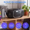 MEDION E66476 Stereo Sound System (Boombox, CD-Player, MP3, Produktbild-Vorschau 3