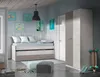 Einzelbett Dmerli, Bettrahmen für Schlafzimmer, Einzelbett Produktbild-Vorschau 3