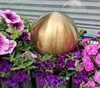 3er Set Dekorationskugel 15-10-10 cm aus Edelstahl gold Produktbild-Vorschau 5