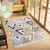 Tapiso Teppich AZTECA modern Fransen grau orange schwarz Produktbild-Vorschau 2