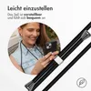 imoshion SilikonHülle mit Band Samsung Galaxy S25 - Schwarz Produktbild-Vorschau 4