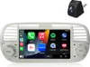 2+64G Carplay per Fiat 500 2007-2015 7" autoradio Android Anteprima dell’immagine prodotto 1