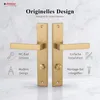 DOMINO Türgriff-Garnitur Türgriff WC WC Badezimmer Gold Produktbild-Vorschau 4