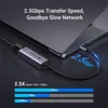 Ugreen USB-C zu RJ45 2.5Gbps Adapter Grau Produktbild-Vorschau 3