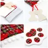 TOPANBIETER 999 Weihnachtsstrumpf rot Tierpfote Weihnachten Produktbild-Vorschau 4