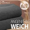 NatureMark 2er Pack DUSCHTÜCHER  70x140cm DUSCHTUCH Produktbild-Vorschau 6