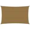 Design Sonnensegel 160 g/m² Taupe 5x7 m HDPE, Markisen 2024 Produktbild-Vorschau 2