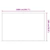 vidaXL Senkrechtmarkise Anthrazit 180x1000 cm Oxford-Gewebe Produktbild-Vorschau 6