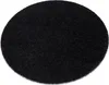 Teppich SOFFI Kreis shaggy 5cm schwarz Schwarz rund 120 cm Produktbild-Vorschau 1