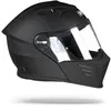 Simpson Darksome Solid Motorrad Klapphelm, schwarz matt, Produktbild-Vorschau 6