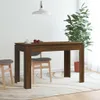 vidaXL Stół do jadalni brązowy dąb 120x60x76 cm materiał Podgląd zdjęcia produktu 7