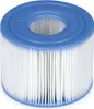 A close-up studio shot of a blue and white spa filter cartridge. Náhľad obrázku produktu