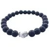 Schmuck für Paare - Weiße und schwarze Armbänder aus Produktbild-Vorschau 3