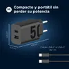 Motorola TurboPower Charger Duo 50W USB-A a USB-C čierna Náhľad obrázku produktu 25