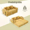 okwish Modulares Sofa Zweisitzer-Sofa Wohnzimmersofa mit Produktbild-Vorschau 7