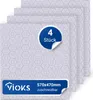 Fettfiltermatte universal 4Stk Vliesfilter Vliesstoff Produktbild-Vorschau 1