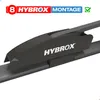 HYBROX FRONT Scheibenwischer kompatibel mit Hyundai - i10 Produktbild-Vorschau 9