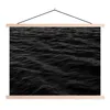 MuchoWow® Textilposter Wellen - Wasser - Schwarz - Weiß Produktbild-Vorschau 1