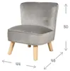 detské kreslo roba "Lil Sofa", pohodlné kreslo s robustnými Náhľad obrázku produktu 12