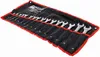 Schraubenschlüssel-Set, flach, 16-teilig, CRV, 6-24 mm, Produktbild-Vorschau 4