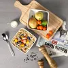 MALACASA, série IVY, 4dílná sada porcelánových misek miska Náhled obrázku produktu 6