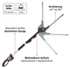 WALTER Li-Ion Akku-Hochentaster/Heckenschere 20 V, 2 in1 Produktbild-Vorschau 3
