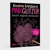 Kreative Kratzkunst: Pink Glitzer: Set mit 10 Kratzbildern, Produktbild-Vorschau 2