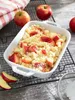Staub - Prostokątny półmisek ceramiczny Cooking 4,5L Biały Podgląd zdjęcia produktu 4