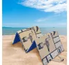 Plážové lehátko MARINE 137x49 cm, béžové Náhľad obrázku produktu 3